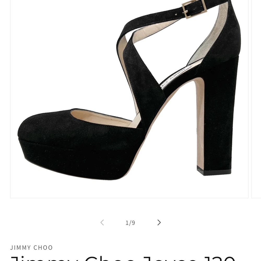 Jimmy Choo Black Women's Heels